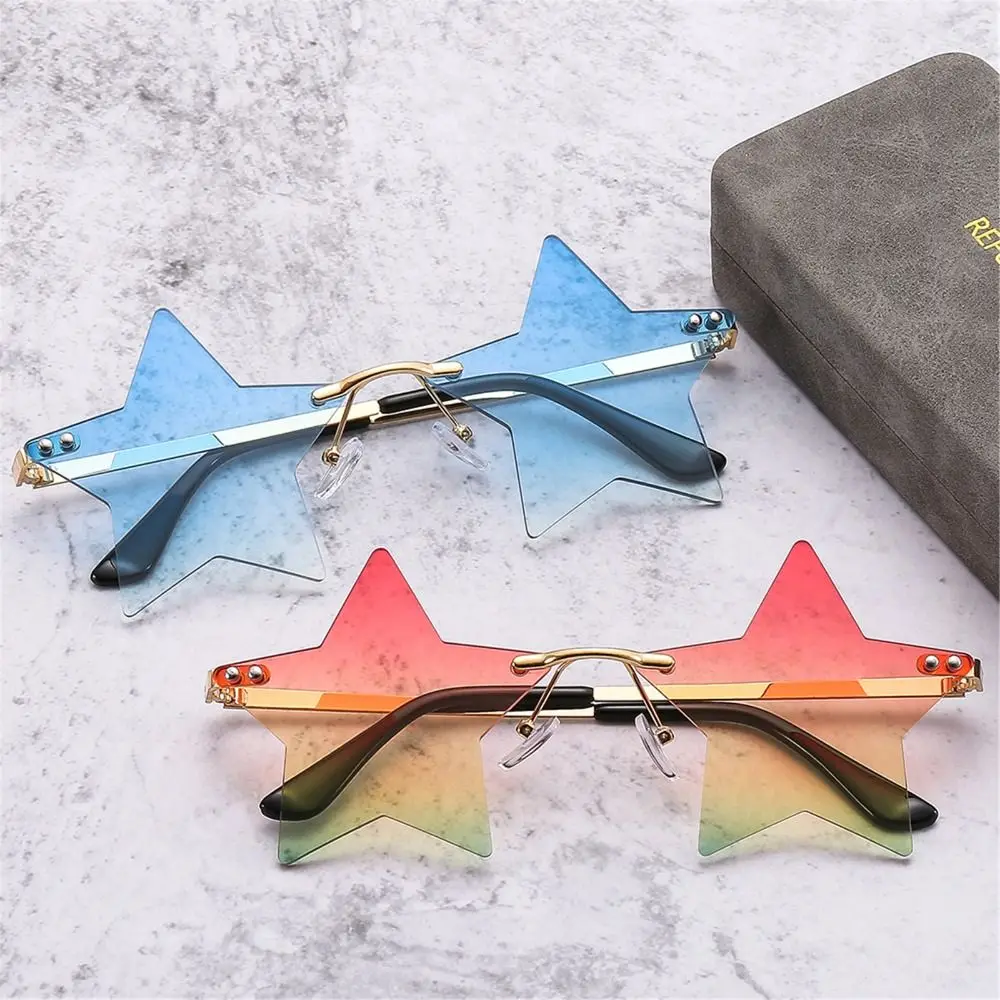 Colored Lens Star Shaped Eyeglasses Colored Lens Star Shaped Eyeglasses