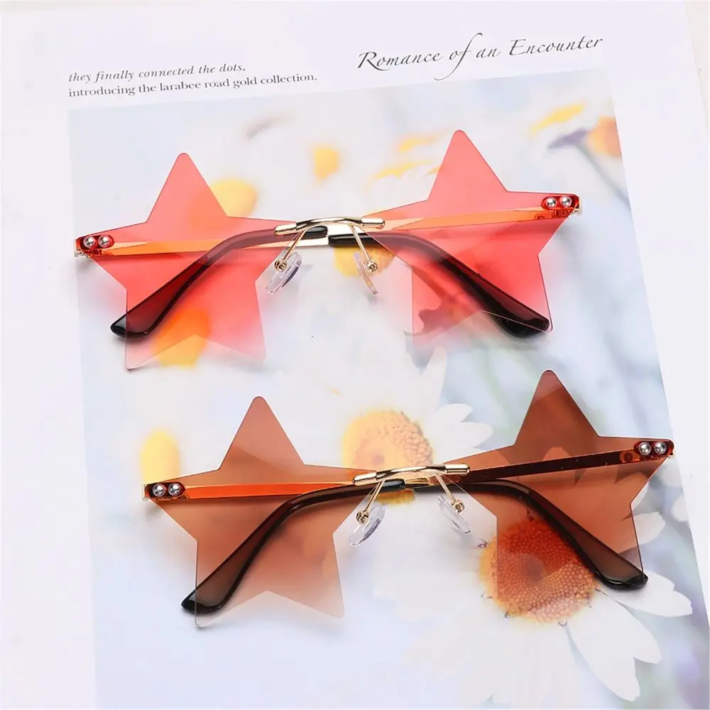Colored Lens Star Shaped Eyeglasses Colored Lens Star Shaped Eyeglasses