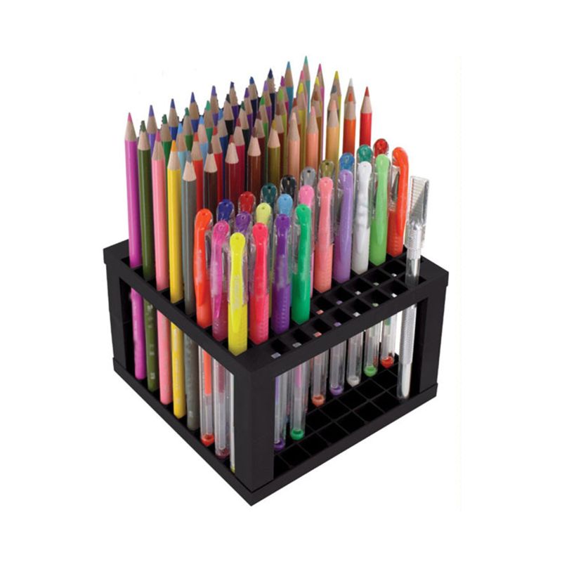 Colored Pencil Holder 96-Slot Rack Colored Pencil Holder 96-Slot Rack