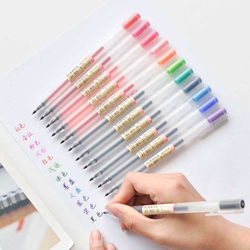 Colored Pens 12pcs Gel Ink Pens Colored Pens 12pcs Gel Ink Pens