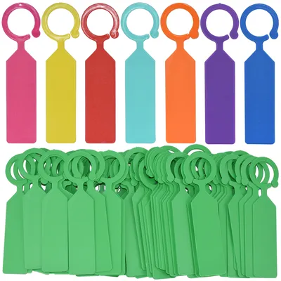 Colored Plastic Plant Markers (50 pcs) Colored Plastic Plant Markers (50 pcs)