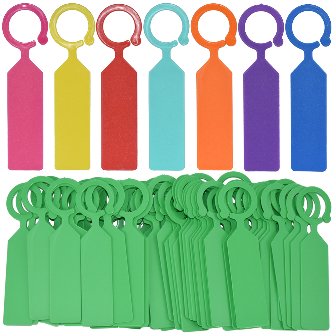 Colored Plastic Plant Markers (50 pcs)