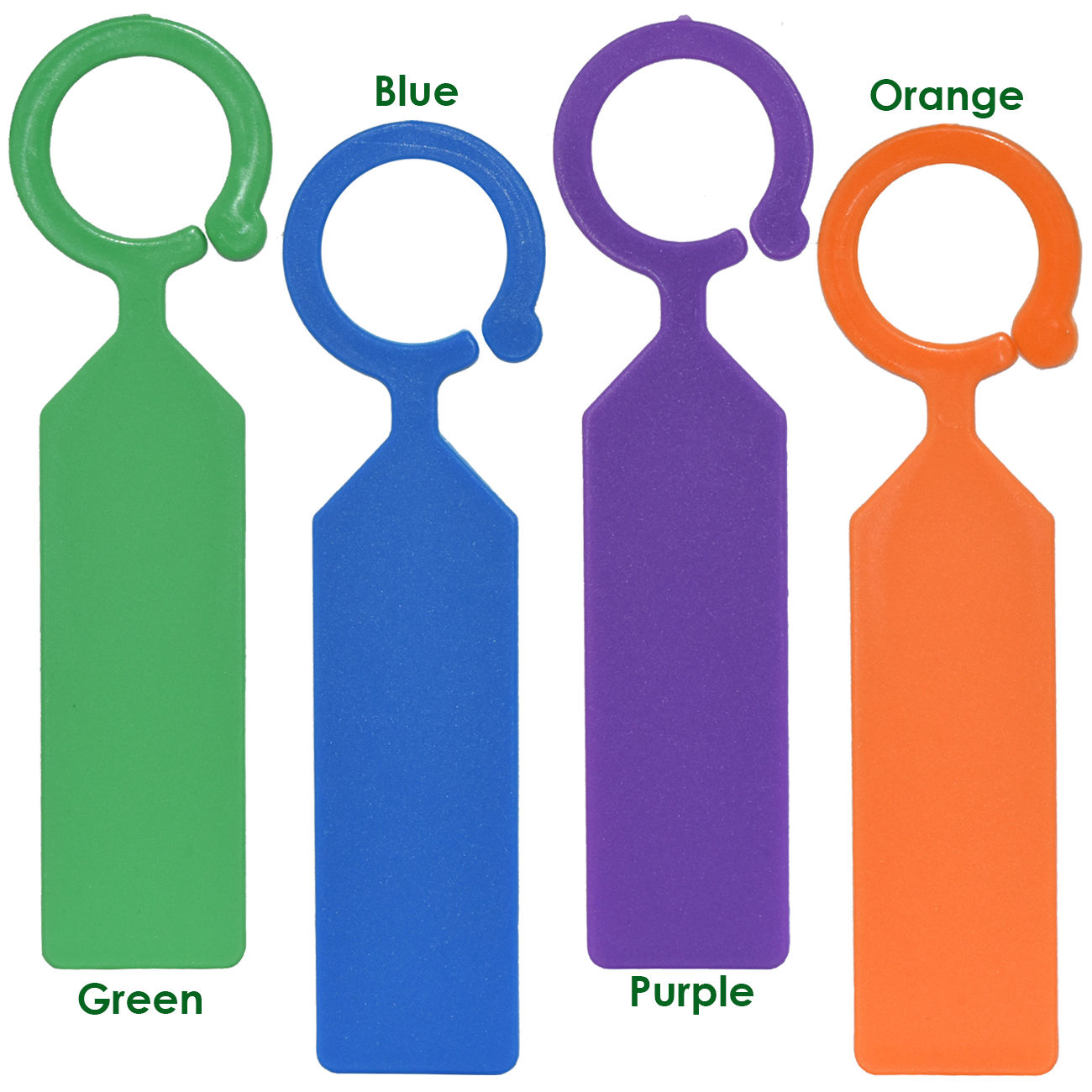 Colored Plastic Plant Markers (50 pcs) Colored Plastic Plant Markers (50 pcs)