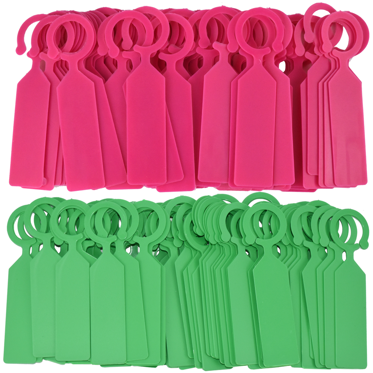 Colored Plastic Plant Markers (50 pcs) Colored Plastic Plant Markers (50 pcs)