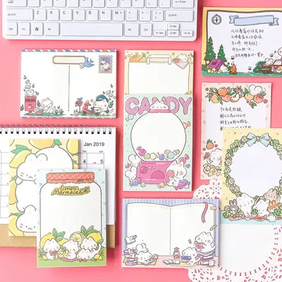 Colorful and Cute Memo Pad