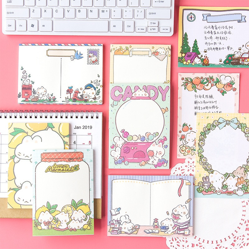 Colorful and Cute Memo Pad