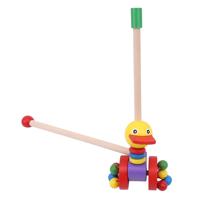 Colorful Animal Wooden Push Toy Colorful Animal Wooden Push Toy