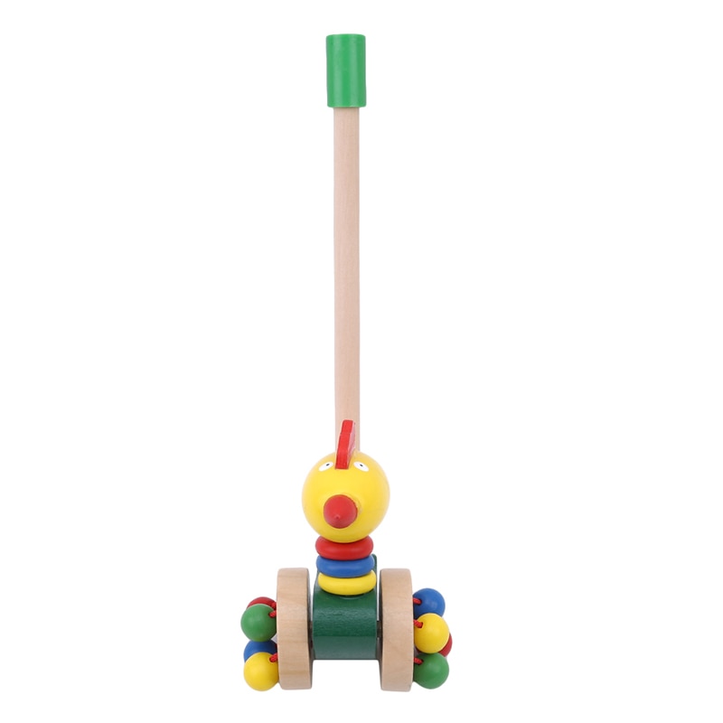 Colorful Animal Wooden Push Toy Colorful Animal Wooden Push Toy