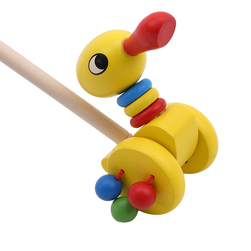 Colorful Animal Wooden Push Toy Colorful Animal Wooden Push Toy