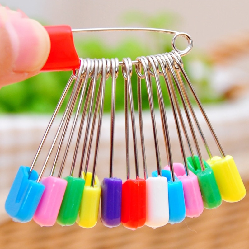Colorful Baby Cloth Diaper Pins (15pcs) Colorful Baby Cloth Diaper Pins (15pcs)