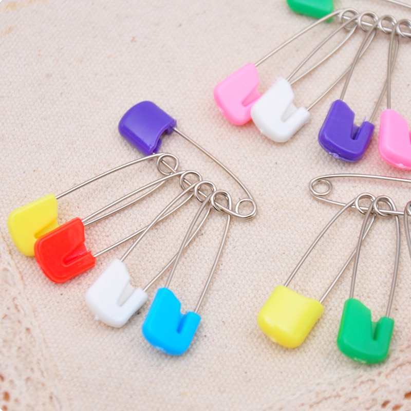 Colorful Baby Cloth Diaper Pins (15pcs)