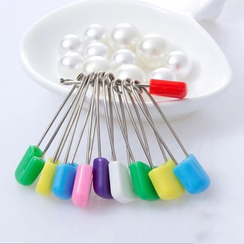 Colorful Baby Cloth Diaper Pins (15pcs)