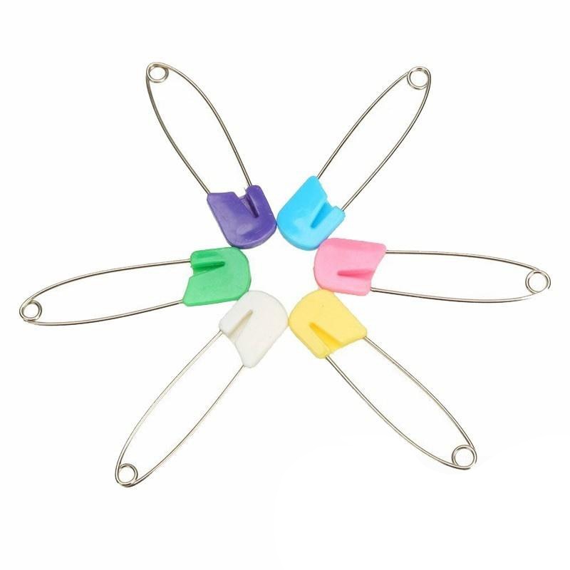 Colorful Baby Cloth Diaper Pins (15pcs)