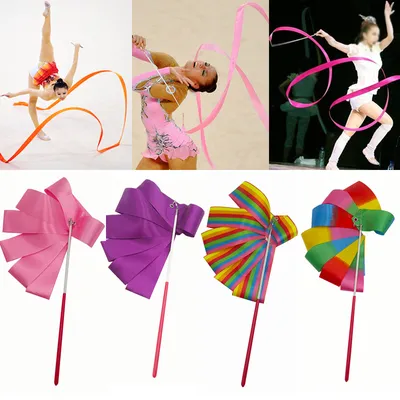 Colorful Dance Ribbon Gymnastics Colorful Dance Ribbon Gymnastics