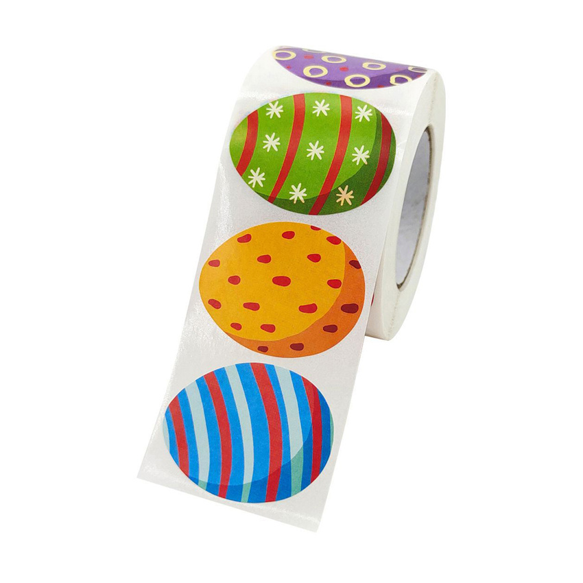 Colorful Easter Egg Stickers (500 pcs) Colorful Easter Egg Stickers (500 pcs)