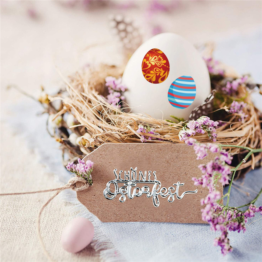 Colorful Easter Egg Stickers (500 pcs) Colorful Easter Egg Stickers (500 pcs)