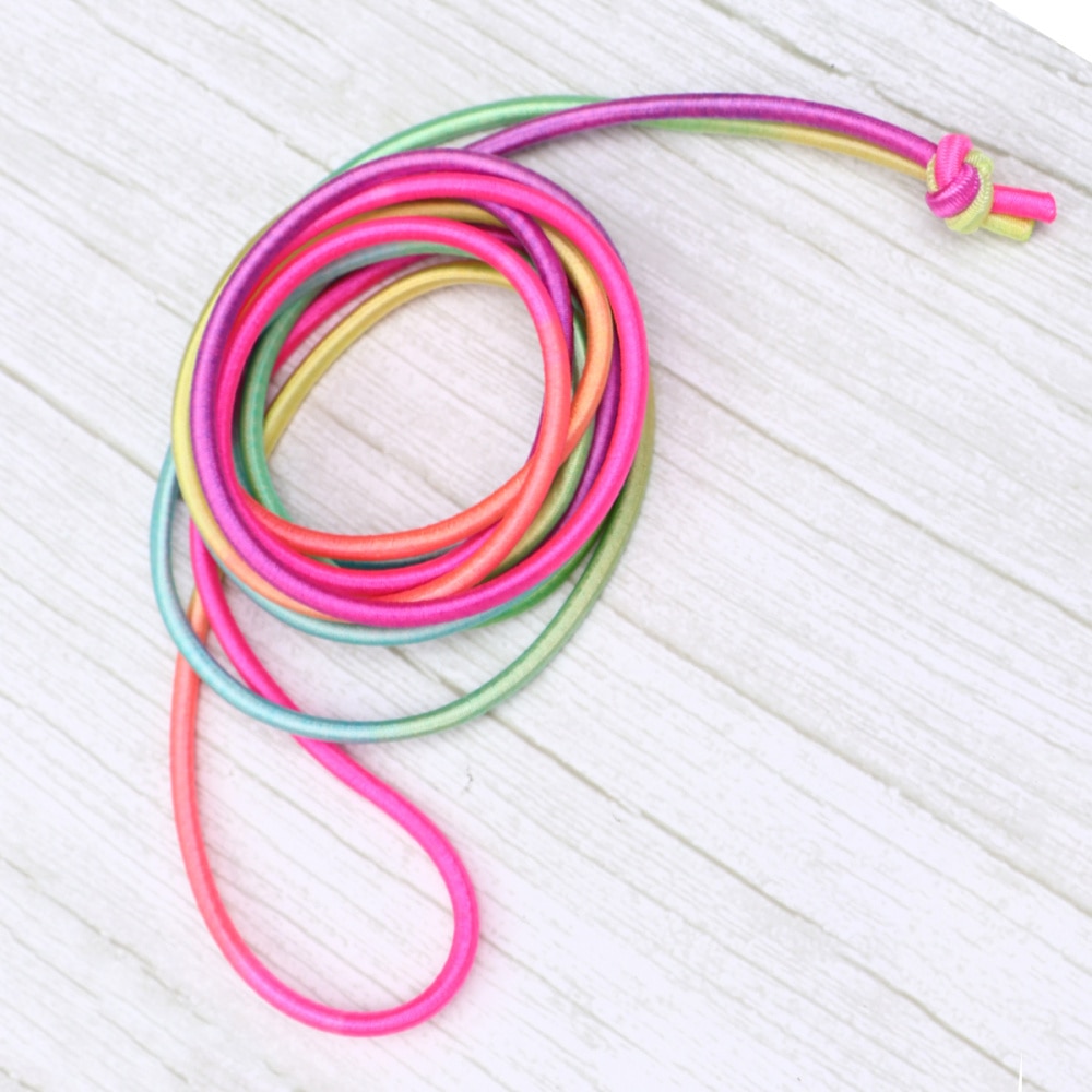 Colorful Elastic French Skipping Rope Colorful Elastic French Skipping Rope