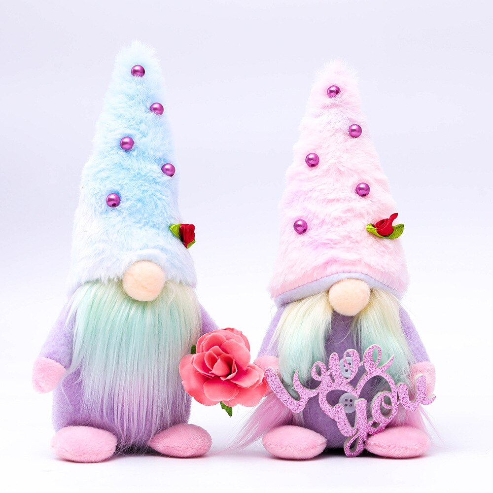 Colorful Faceless Stuffed Gnome Doll Colorful Faceless Stuffed Gnome Doll