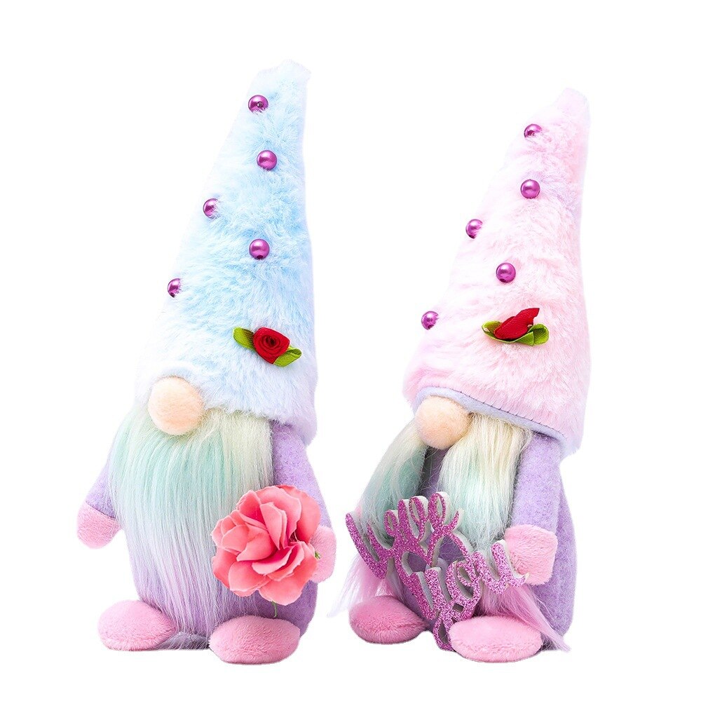 Colorful Faceless Stuffed Gnome Doll Colorful Faceless Stuffed Gnome Doll