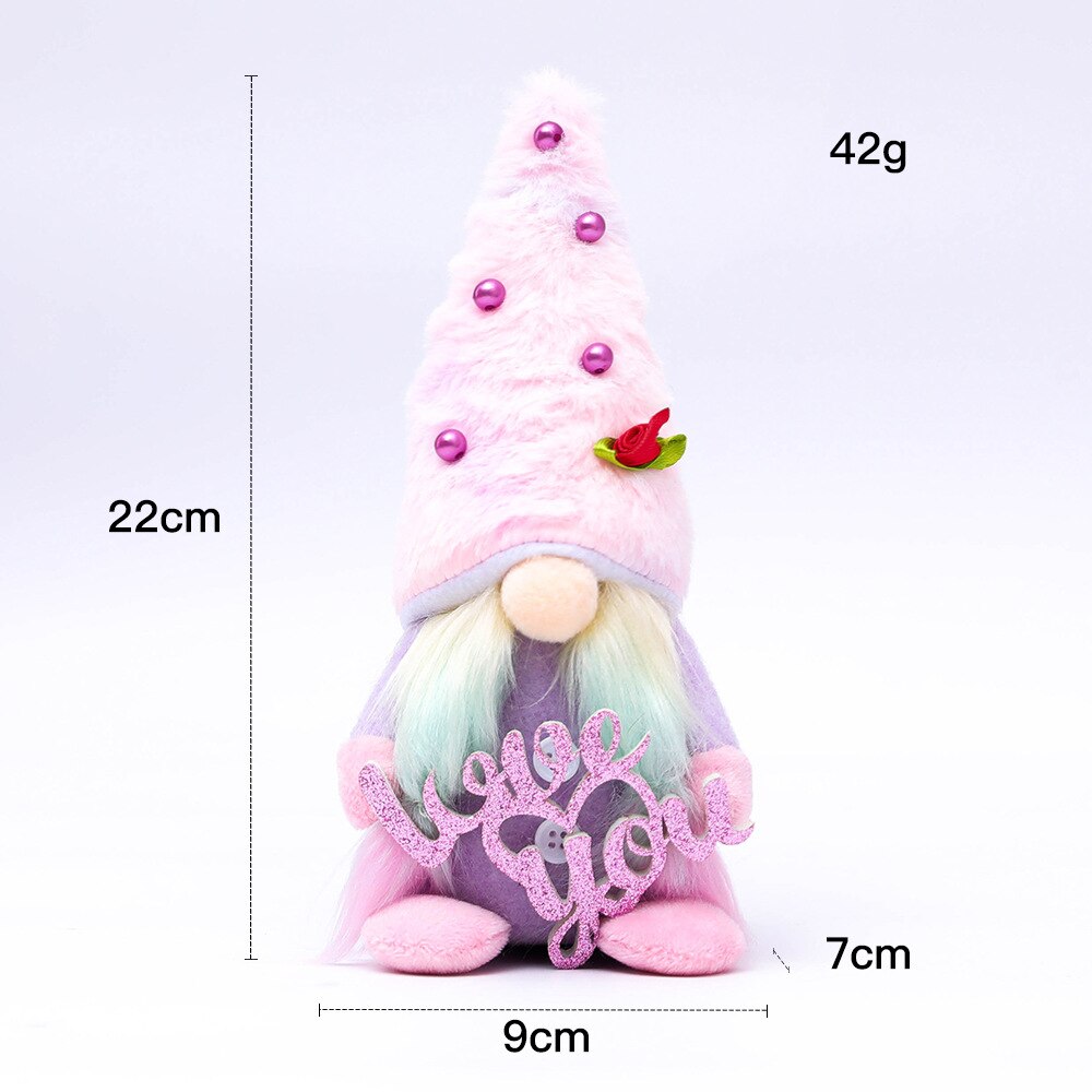 Colorful Faceless Stuffed Gnome Doll Colorful Faceless Stuffed Gnome Doll