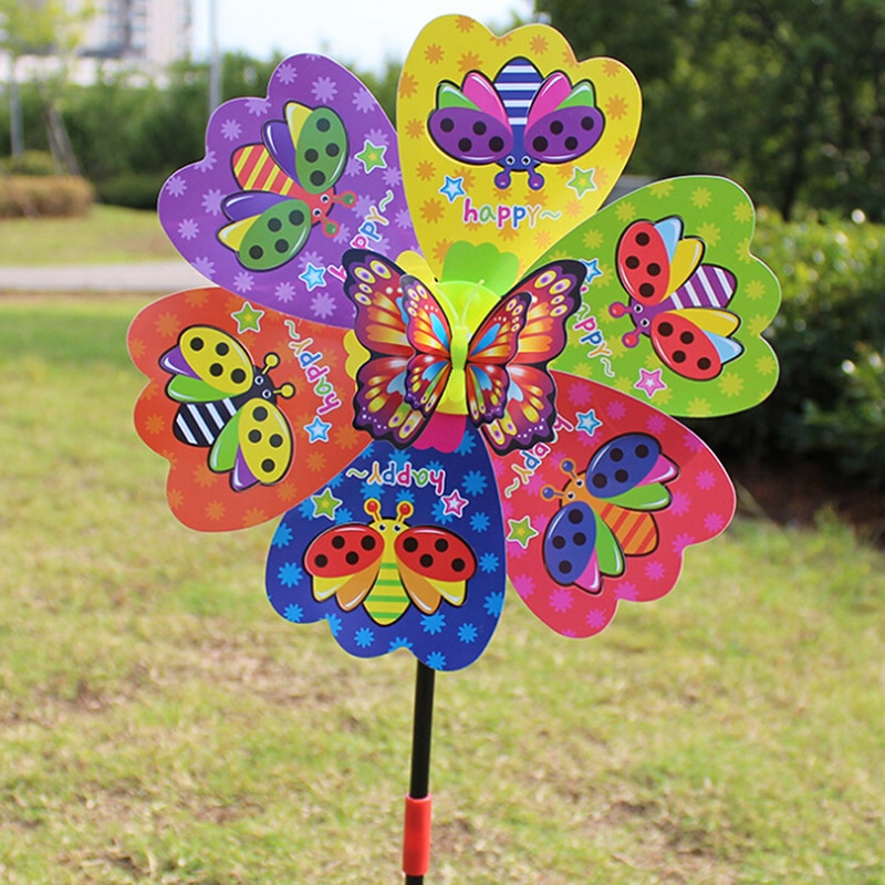 Colorful Flower Windmill Garden Decor Colorful Flower Windmill Garden Decor