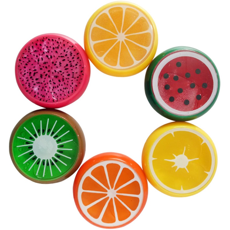 Colorful Fruit Slime Set (6pcs)