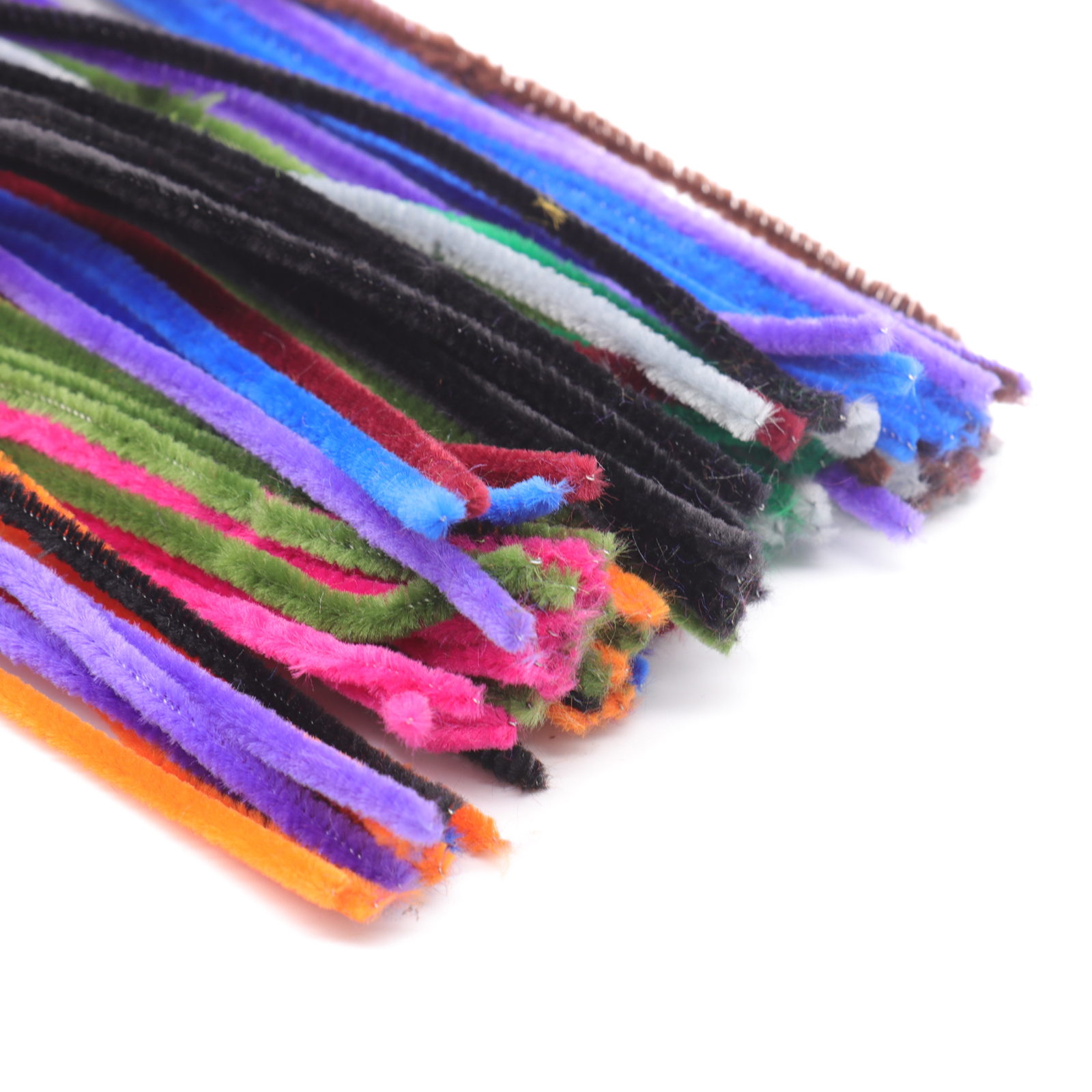 Colorful Fuzzy Bendy Wires (100 pcs) Colorful Fuzzy Bendy Wires (100 pcs)