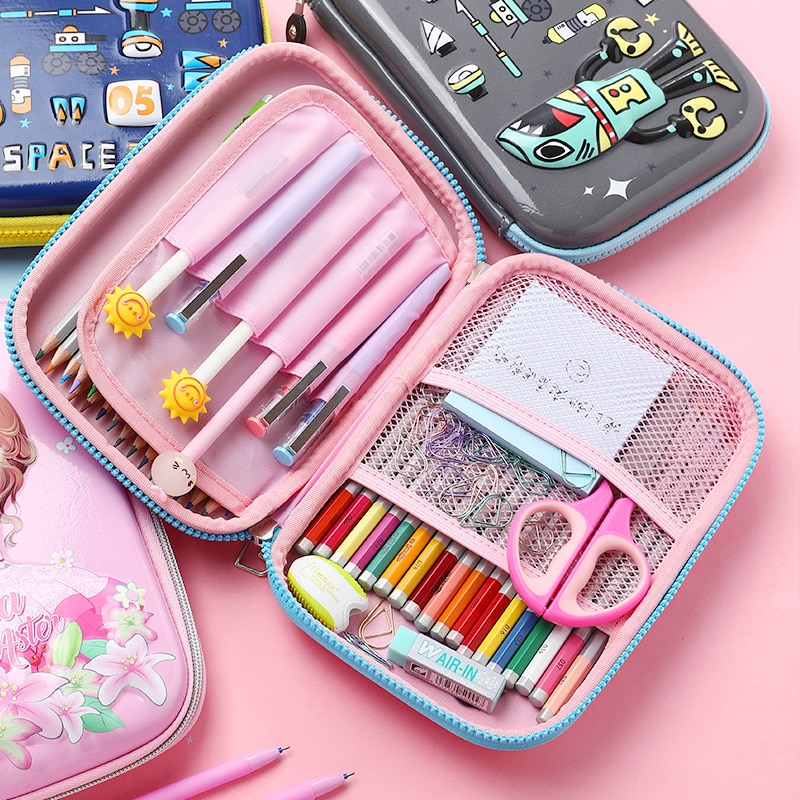 Colorful Hard Pen Case Box