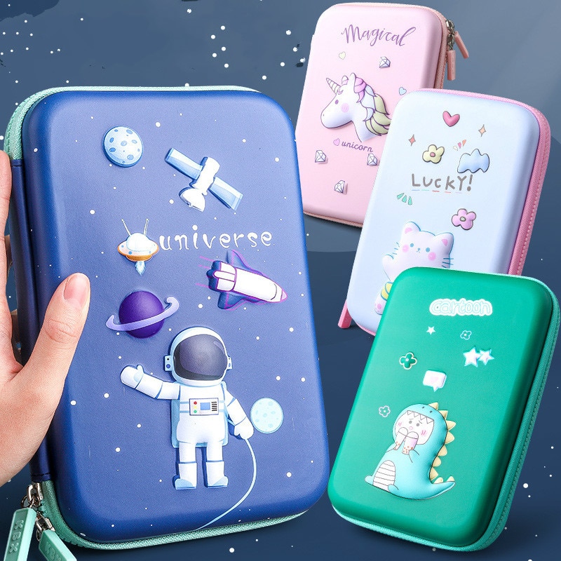Colorful Hard Pen Case Box