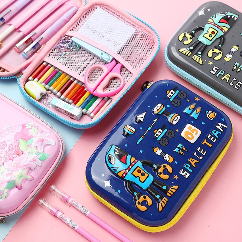 Colorful Hard Pen Case Box