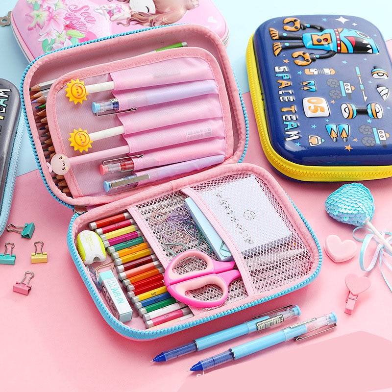 Colorful Hard Pen Case Box