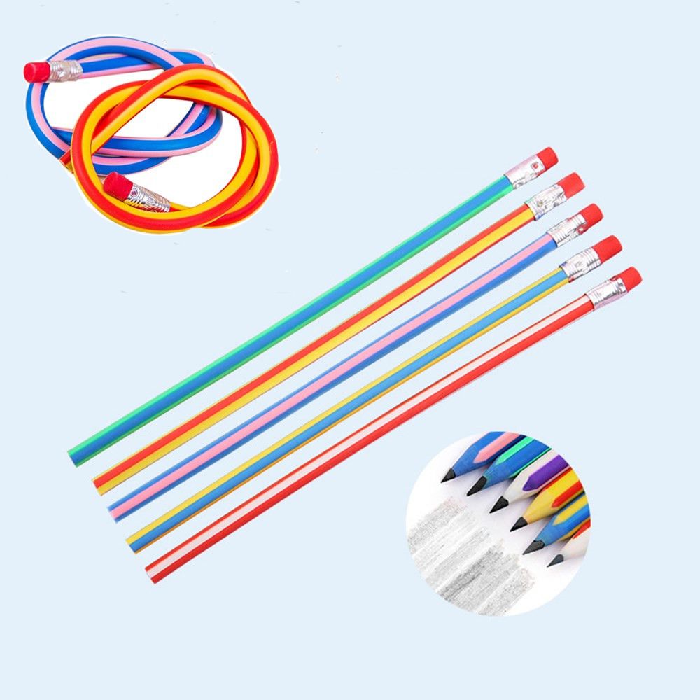 Colorful Kid's Bendy Pencils (10 pcs) Colorful Kid's Bendy Pencils (10 pcs)