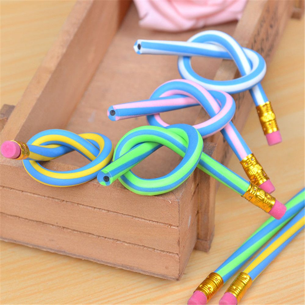 Colorful Kid's Bendy Pencils (10 pcs) Colorful Kid's Bendy Pencils (10 pcs)