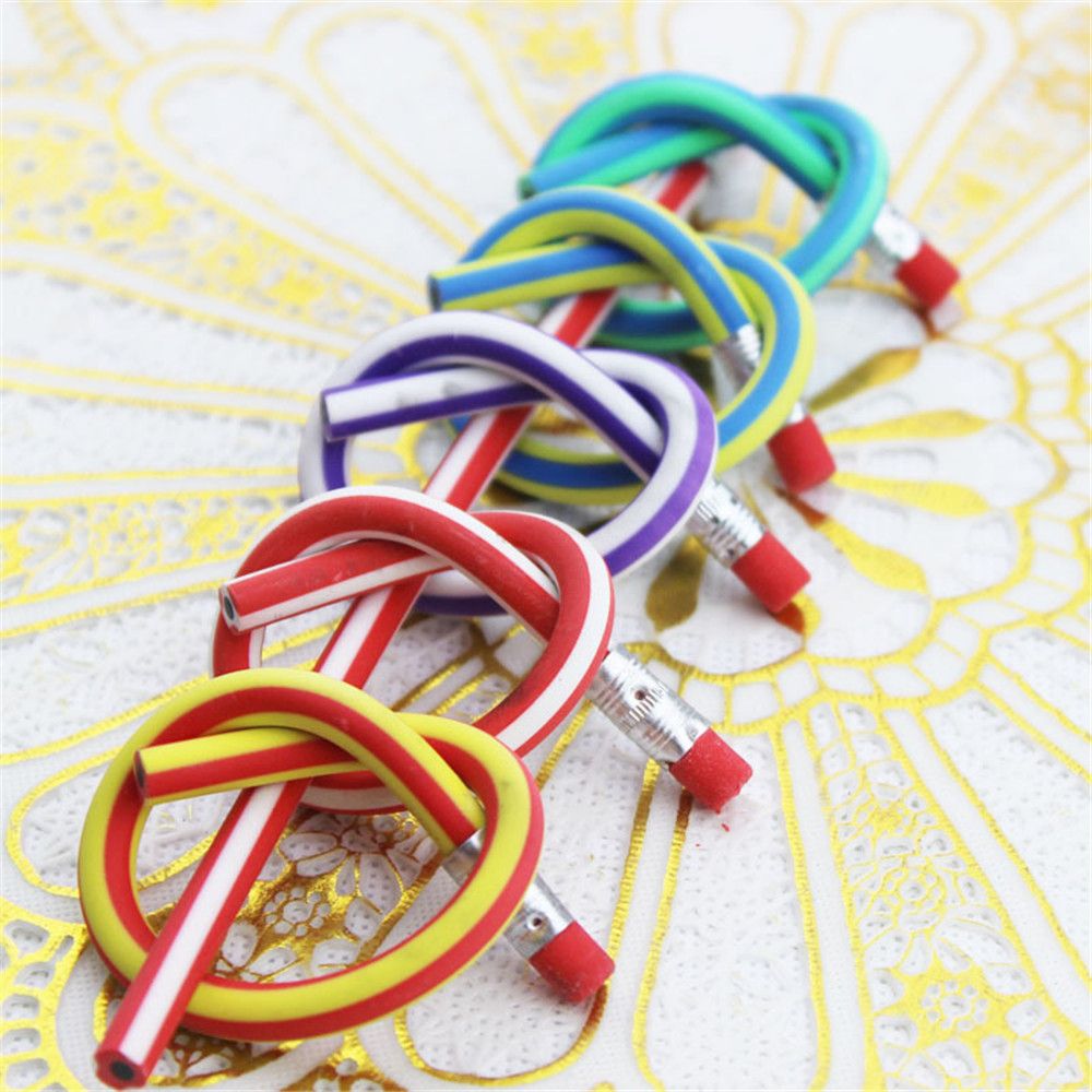 Colorful Kid's Bendy Pencils (10 pcs) Colorful Kid's Bendy Pencils (10 pcs)