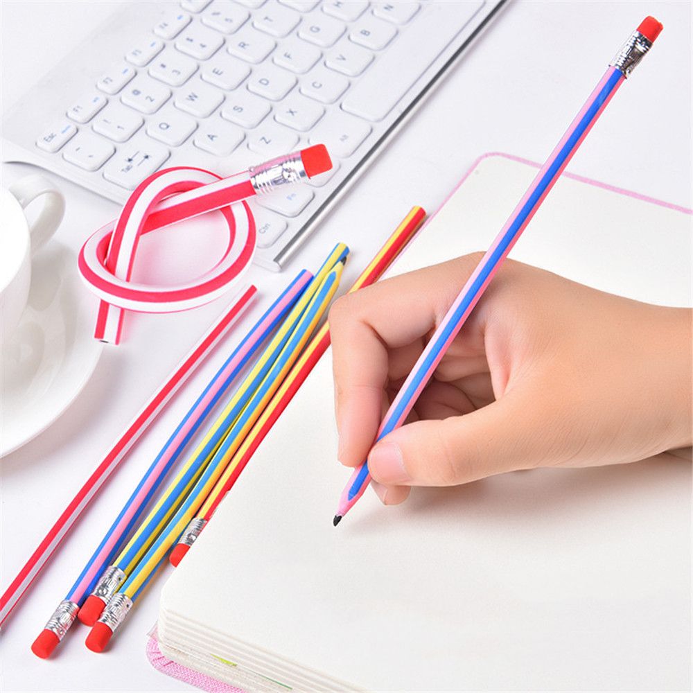Colorful Kid's Bendy Pencils (10 pcs) Colorful Kid's Bendy Pencils (10 pcs)