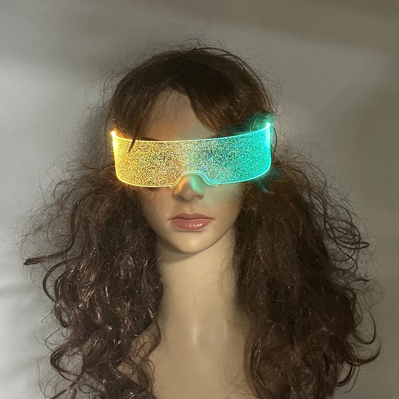 Colorful LED Glasses Women Men Decor Eyewear Luminous Party Glasses Glowing For Rave Night Club Bar Dancing Party Colorful LED Glasses Women Men Decor Eyewear Luminous Party Glasses Glowing For Rave Night Club Bar Dancing Party