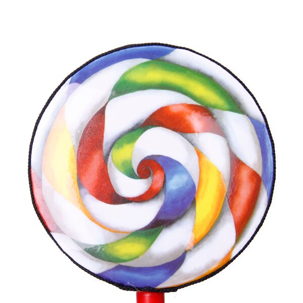 Colorful Lollipop Drum with Drumstick