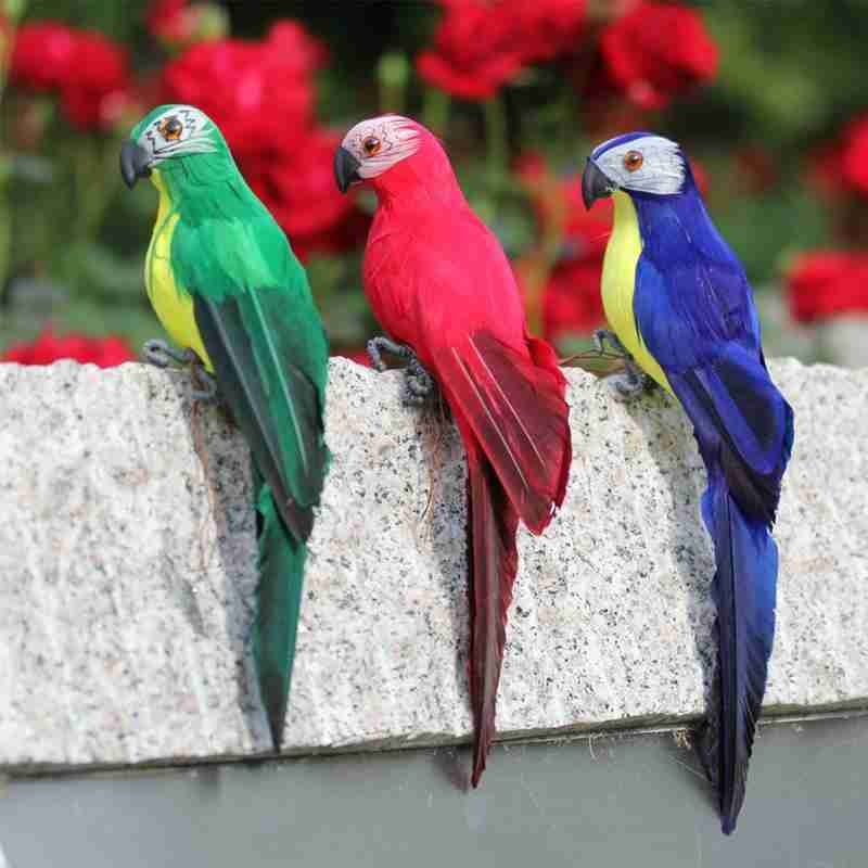 Colorful Parrot Garden Ornament