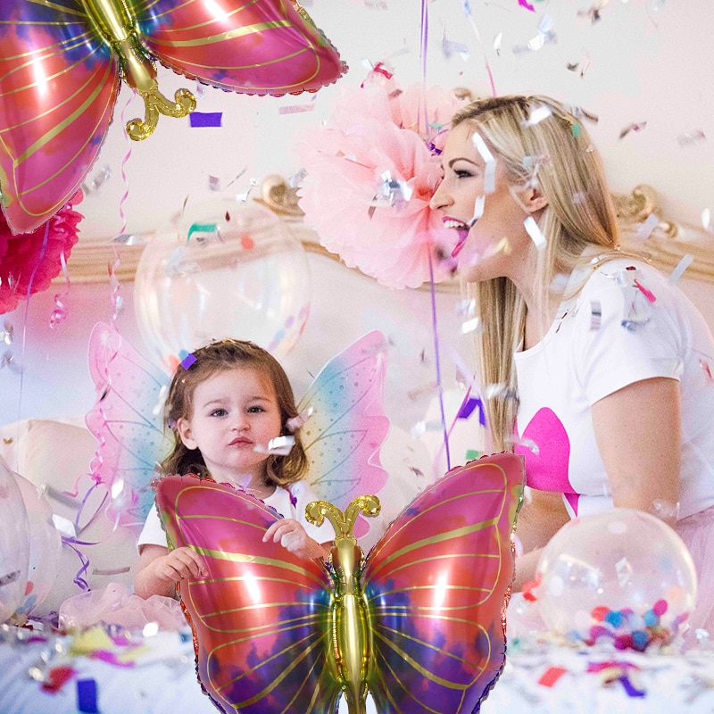 Colorful Party Butterfly Foil Balloon Colorful Party Butterfly Foil Balloon