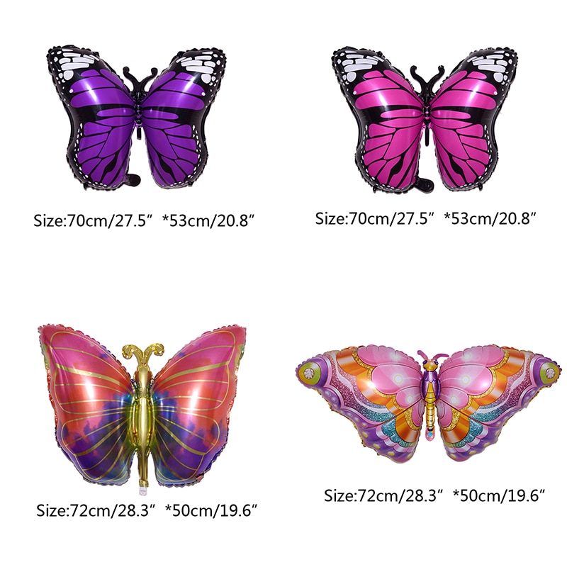 Colorful Party Butterfly Foil Balloon Colorful Party Butterfly Foil Balloon