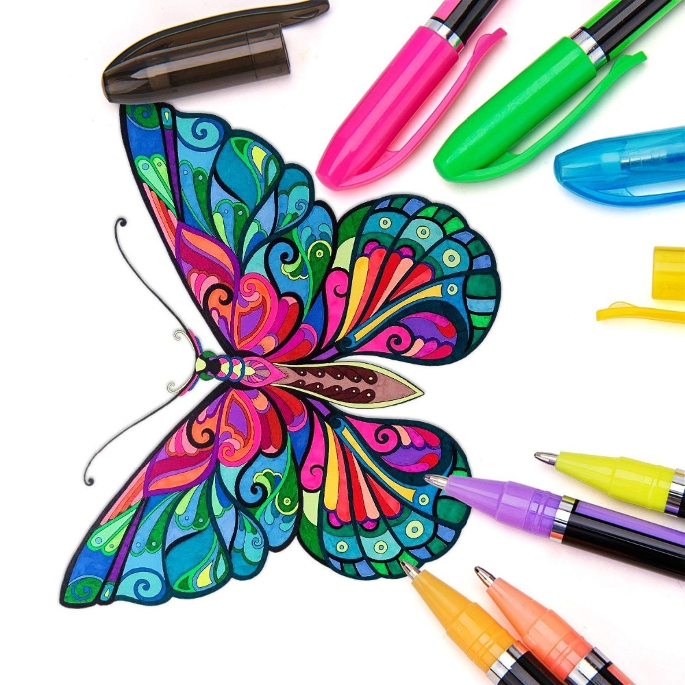 Colorful Pens Gel Pen Set Art Makers
