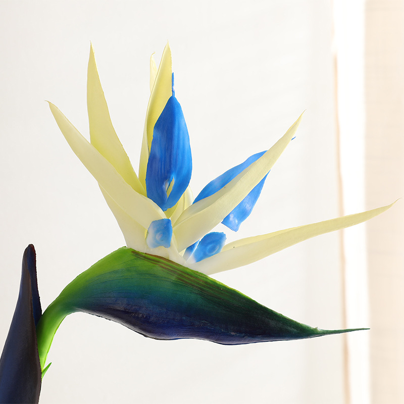 Colorful Plastic Fake Bird of Paradise Plant Colorful Plastic Fake Bird of Paradise Plant
