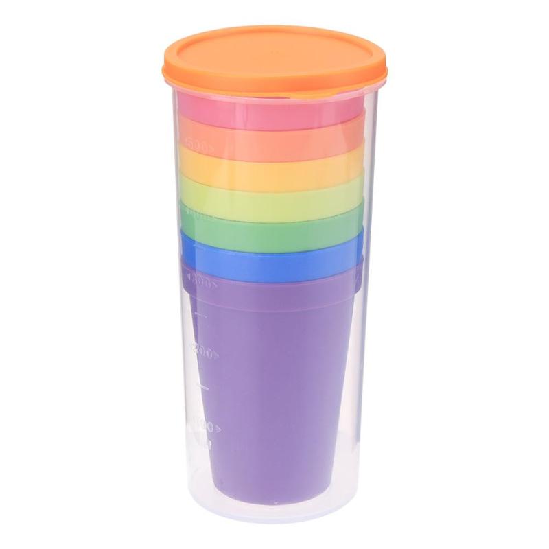 Colorful Plastic Picnic Cups