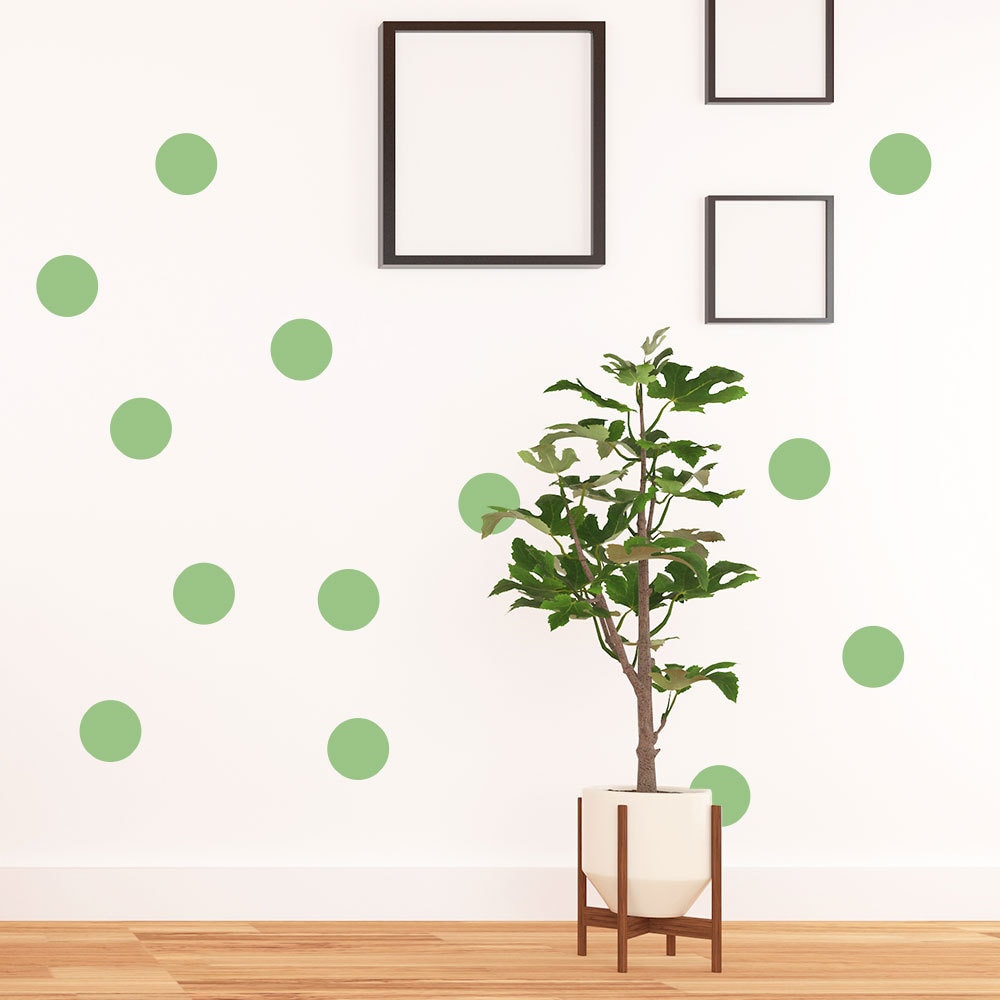 Colorful Polka Dots Wall Stickers
