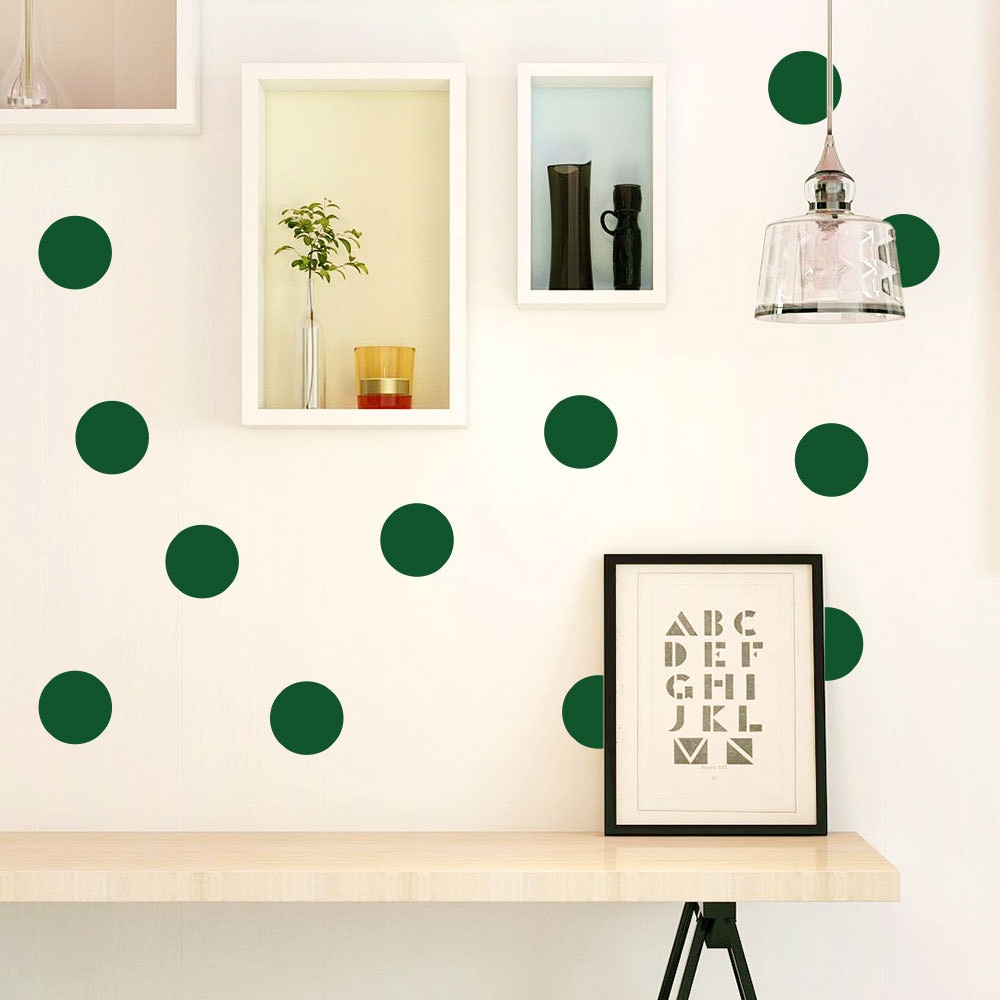 Colorful Polka Dots Wall Stickers