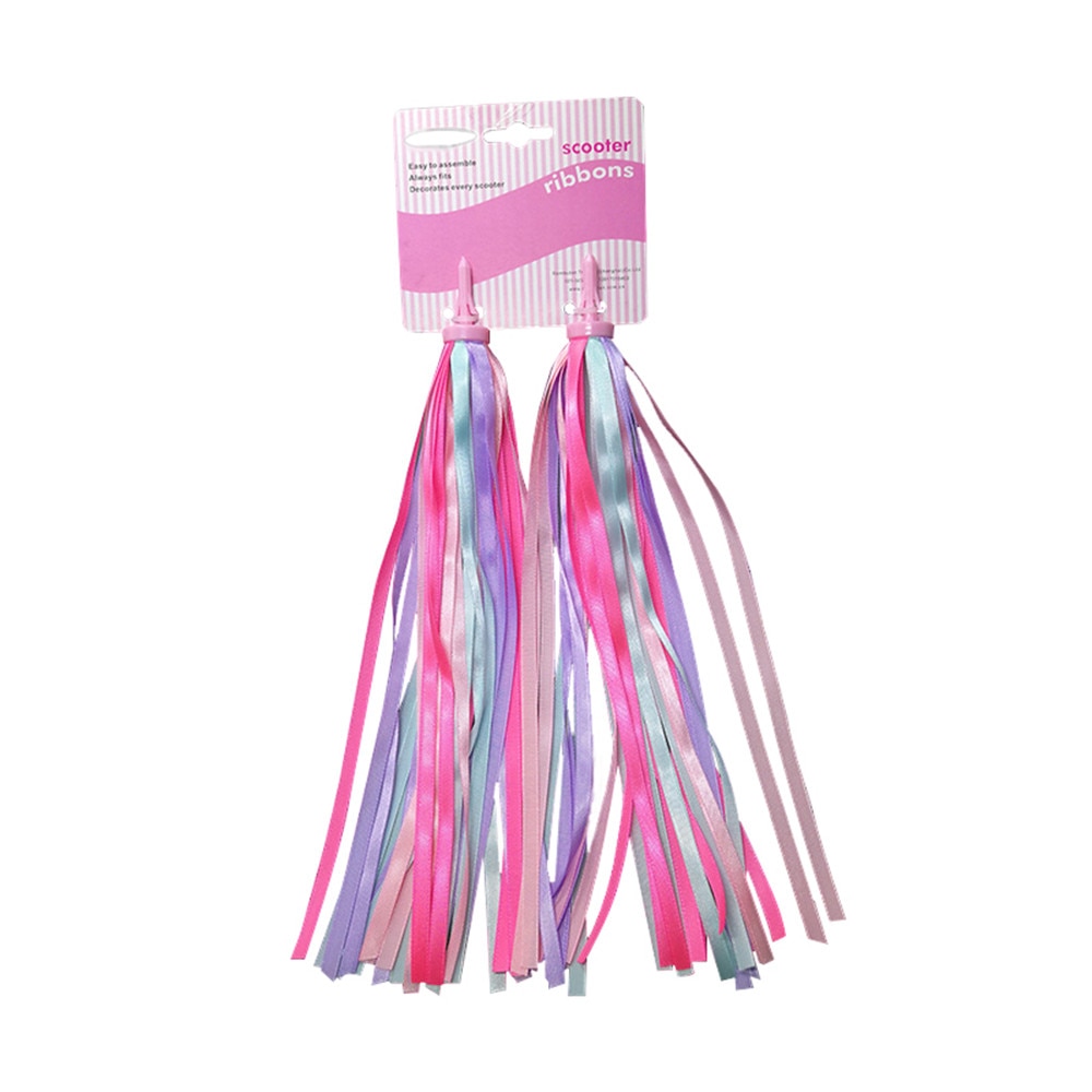 Colorful Ribbon Bike Handlebar Streamers (2 pcs)