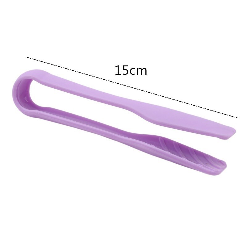 Colorful Silicone Food Tongs (3 pcs)
