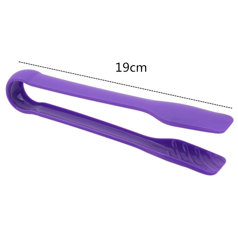 Colorful Silicone Food Tongs (3 pcs)