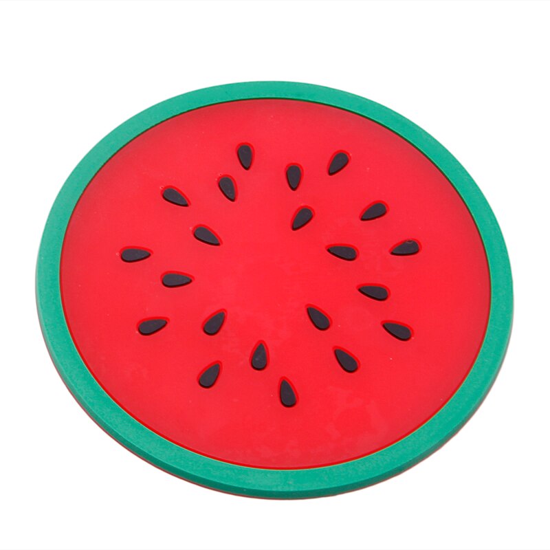 Colorful Silicone Fruit Coaster (6 pcs) Colorful Silicone Fruit Coaster (6 pcs)