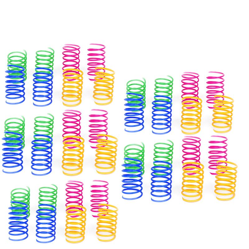 Colorful Spring Toys for Cats (20 pcs)